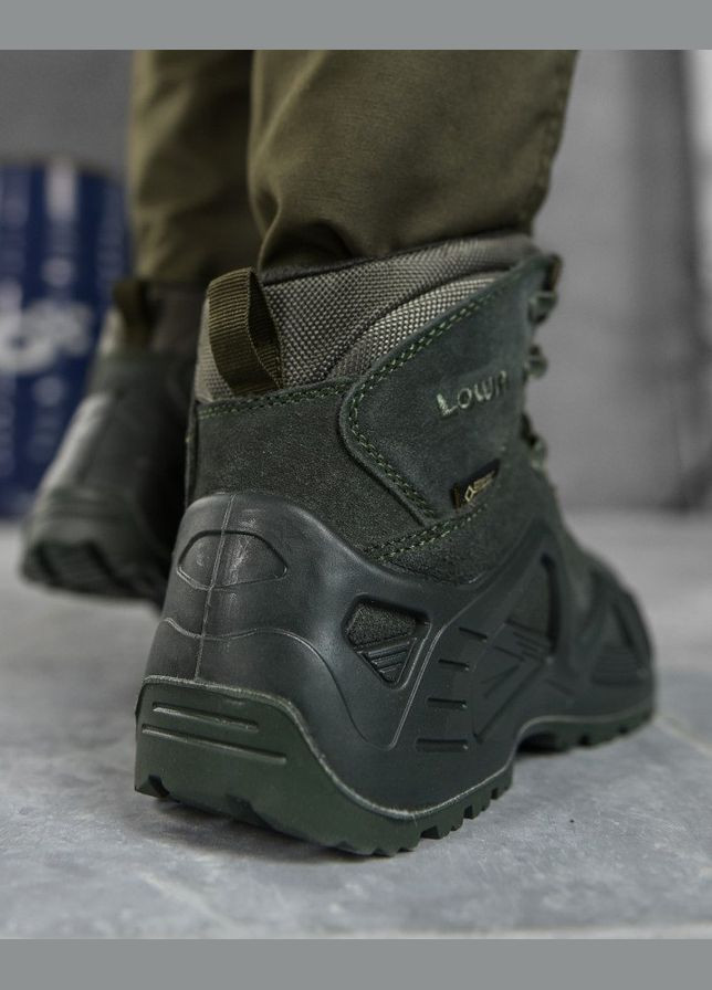 Тактичні демісезонні берці Lowa Gore-Tex олива No Brand (322126976)