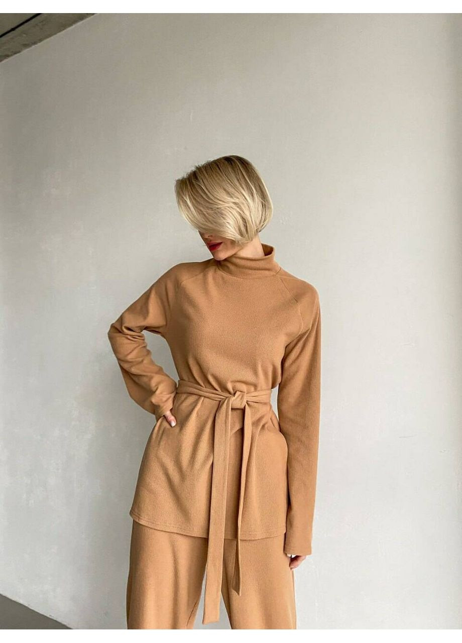 Женский костюм Margo из ангоры рубчик (кофта + брюки) (mil473) milirud (366090151)