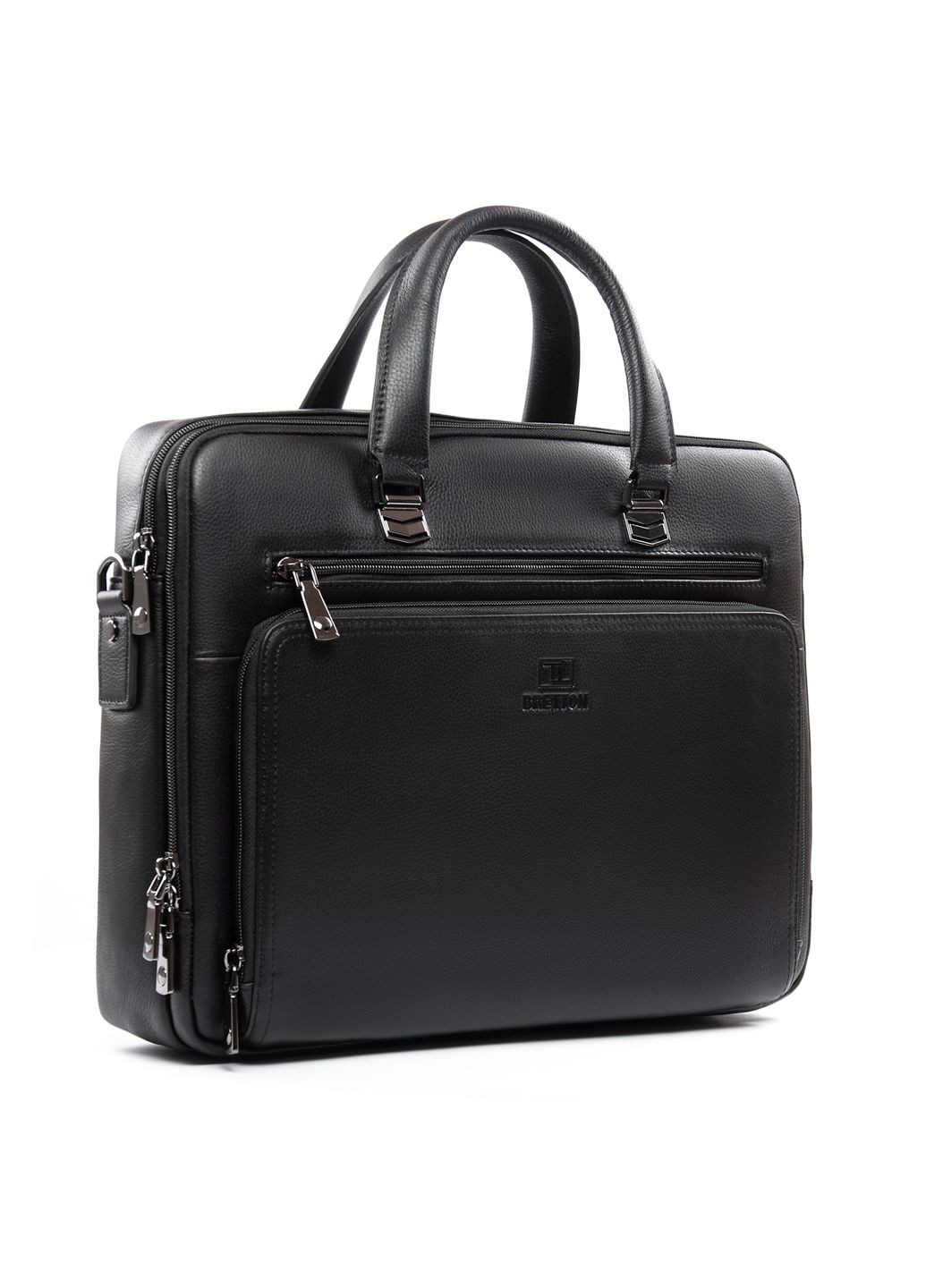 Сумка Мужская Портфель шкіра 3492-1A black Fashion (394721864)