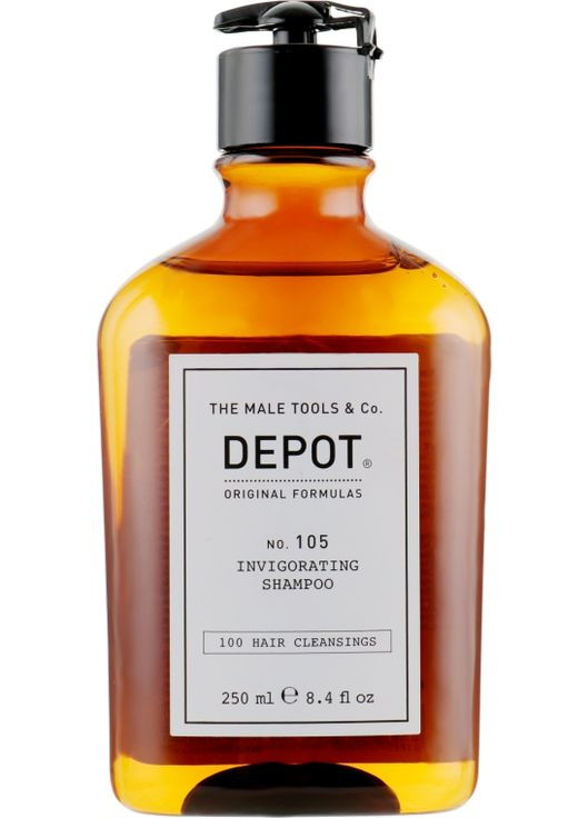 Укрепляющий шампунь против выпадения 105 Invigorating Shampoo 250ml (573635-30661) Depot (368627134)