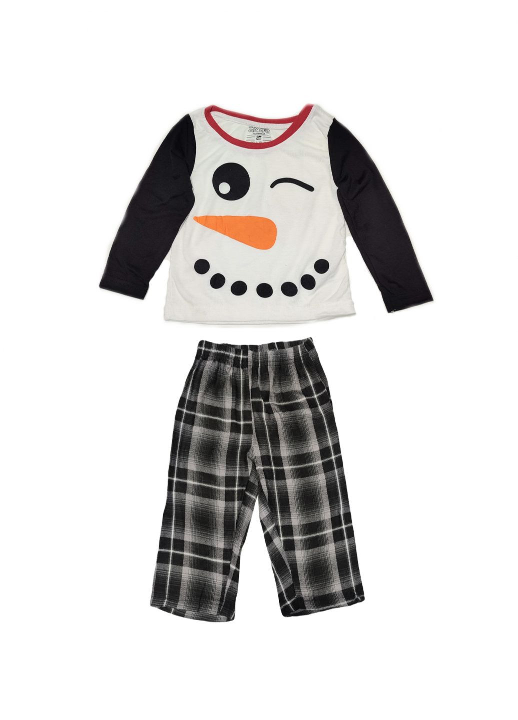 Комбинированная пижама с принтом для мальчика ezt71099fsetjul21 белый, серый Bottoms Out