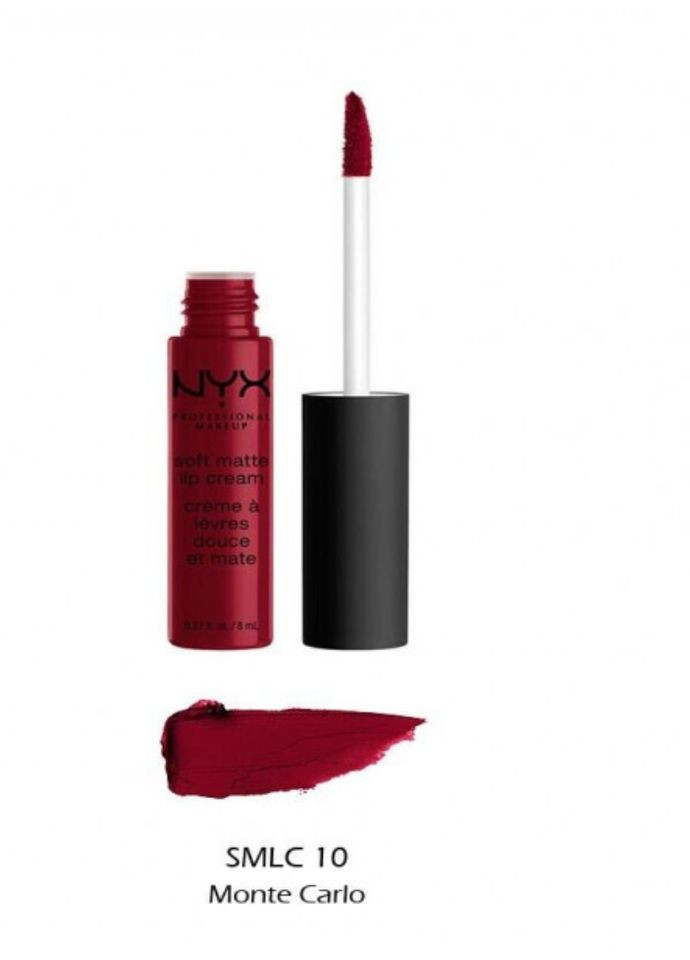 Рідка помада для губ MONTE CARLO (SMLC10) NYX Professional Makeup (327435406)
