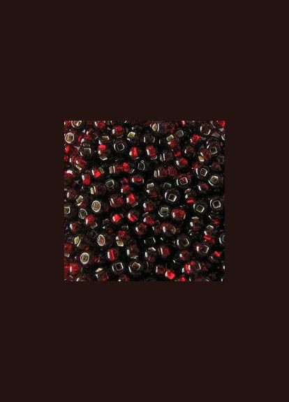 Бисер чешский Блестящий с квадратной серединкой 498 / 97120 калибр 10/0 Темный 5 грамм Preciosa (351898290)