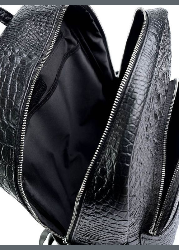 Жіночий шкіряний рюкзак чорний No Brand (292557730)