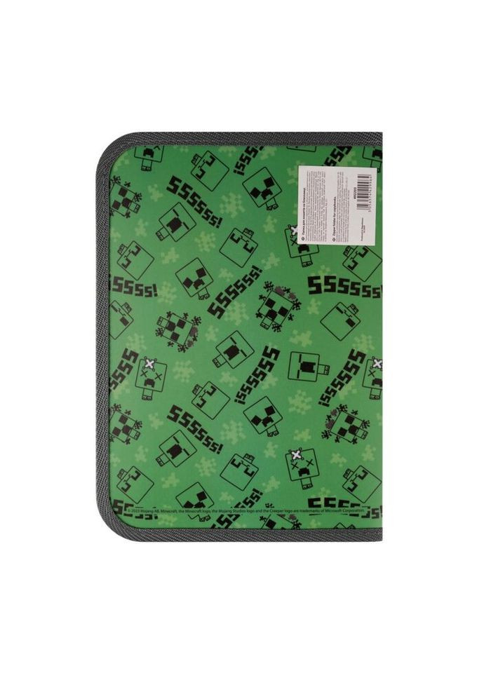 Папка для тетрадей В5 Minecraft Creepers 492203 24х18х3 см Yes (335584828)