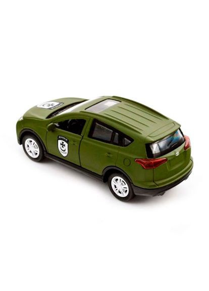 Машинка металлическая из серии "Шевроны Героев" - Toyota Rav4- "Ураган" TechnoDrive (372818630)