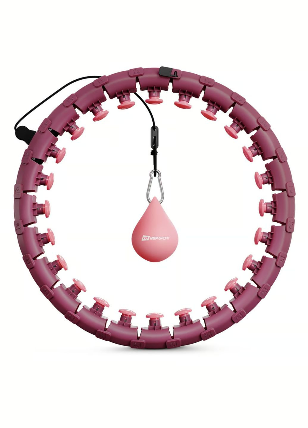 Хулахуп HS-106HH масажний з обважнювачем Hop-Sport (311949257)