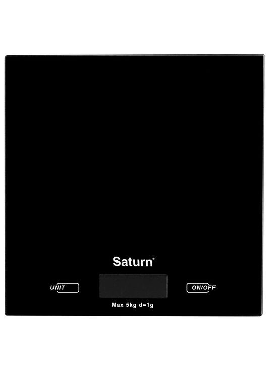 Весы кухонные ST-KS7810 black Saturn (337321530)