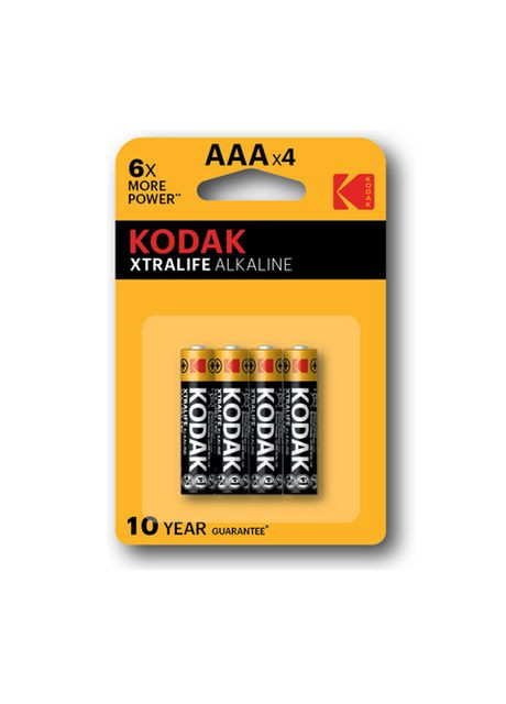 Батарейка XtraLife AAA/LR03 (4шт) Kodak (370258562)