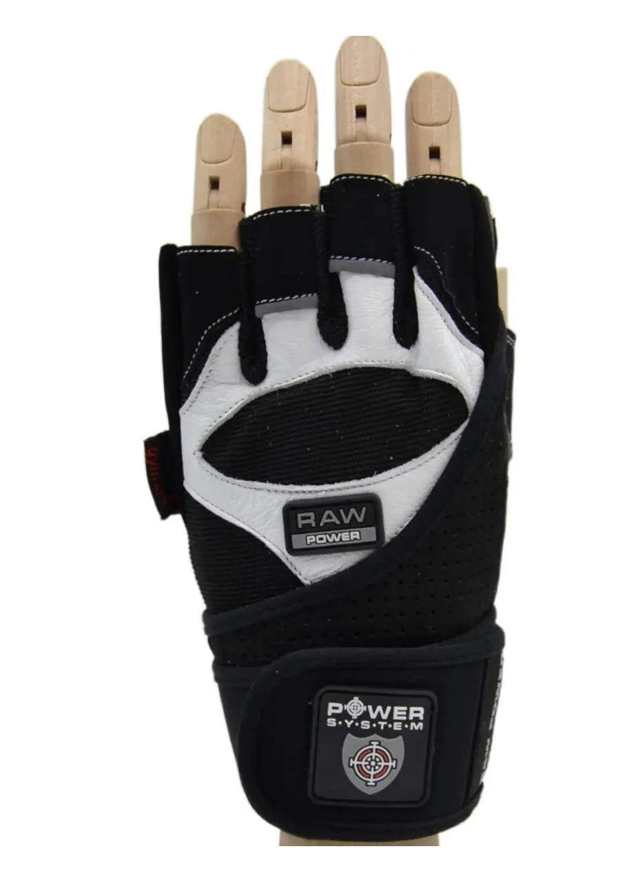 Перчатки для фитнеса PS-2850, Black/White Black/White L Power System (331157666)