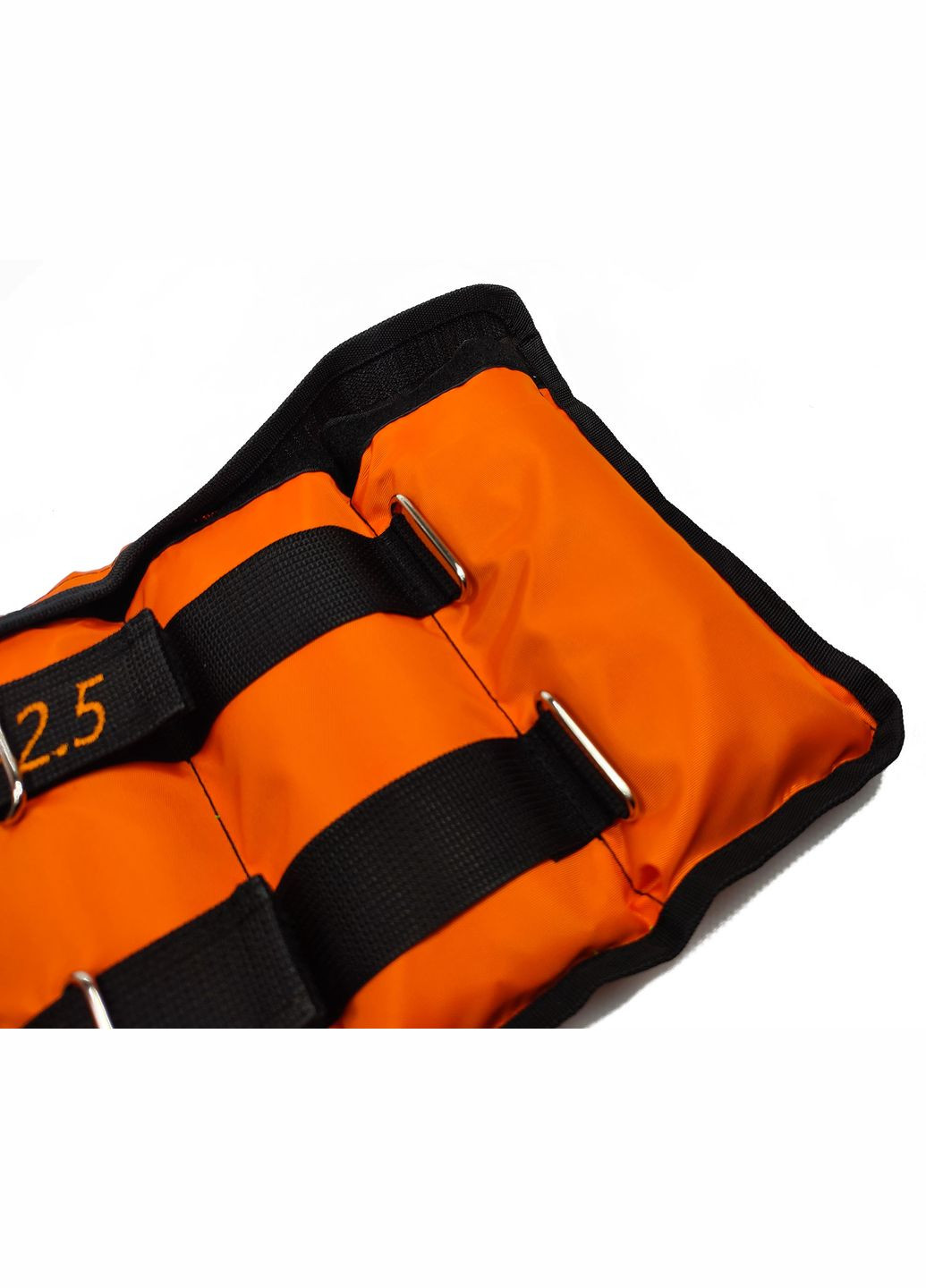 Обтяжувачі для ніг та рук набірні чорно-помаранчеві 0,5-2,5 кг (пара) EasyFit (322062832)