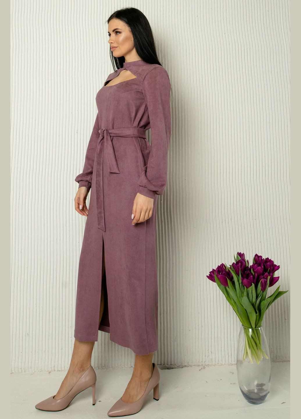 Лиловое кэжуал, праздничный, деловое платье ри мары селма пл 0722 RiMari