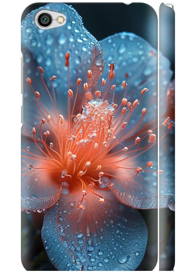 3D пластиковий матовий чохол 'Роса на квітці' для Endorphone xiaomi redmi note 5a (285107664)