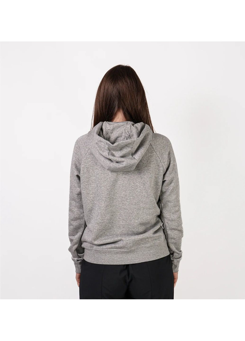 Худи женские W Essential Fleece Hoodie Grey Nike (365962509)