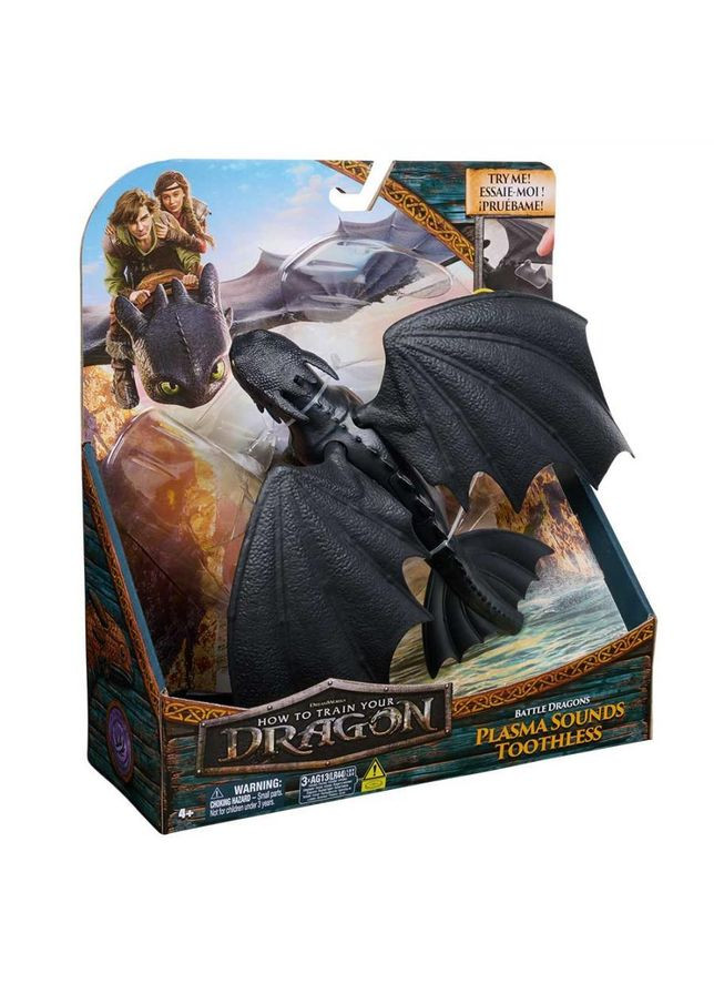 Дракон Беззубик зі звуковими ефектами, Як приборкати дракона (SM66662/9580) No Brand (339402527)