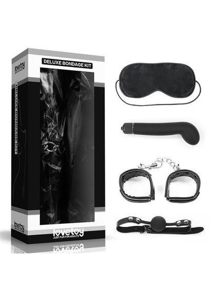 Набор БДСМ – Deluxe Bondage Kit (маска, вибратор, наручники, кляп) Lovetoy (322185548)