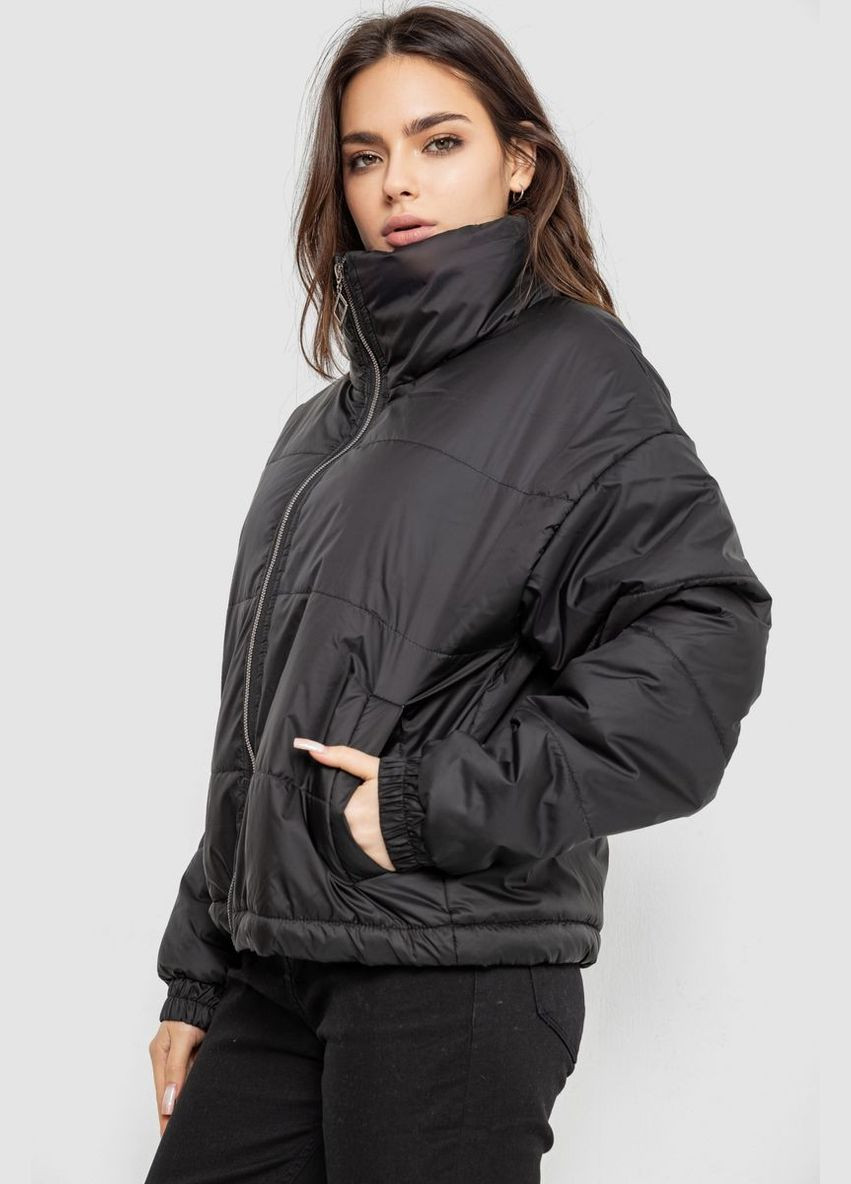 Черная куртка женская демисезонная,, 102r5273 Ager