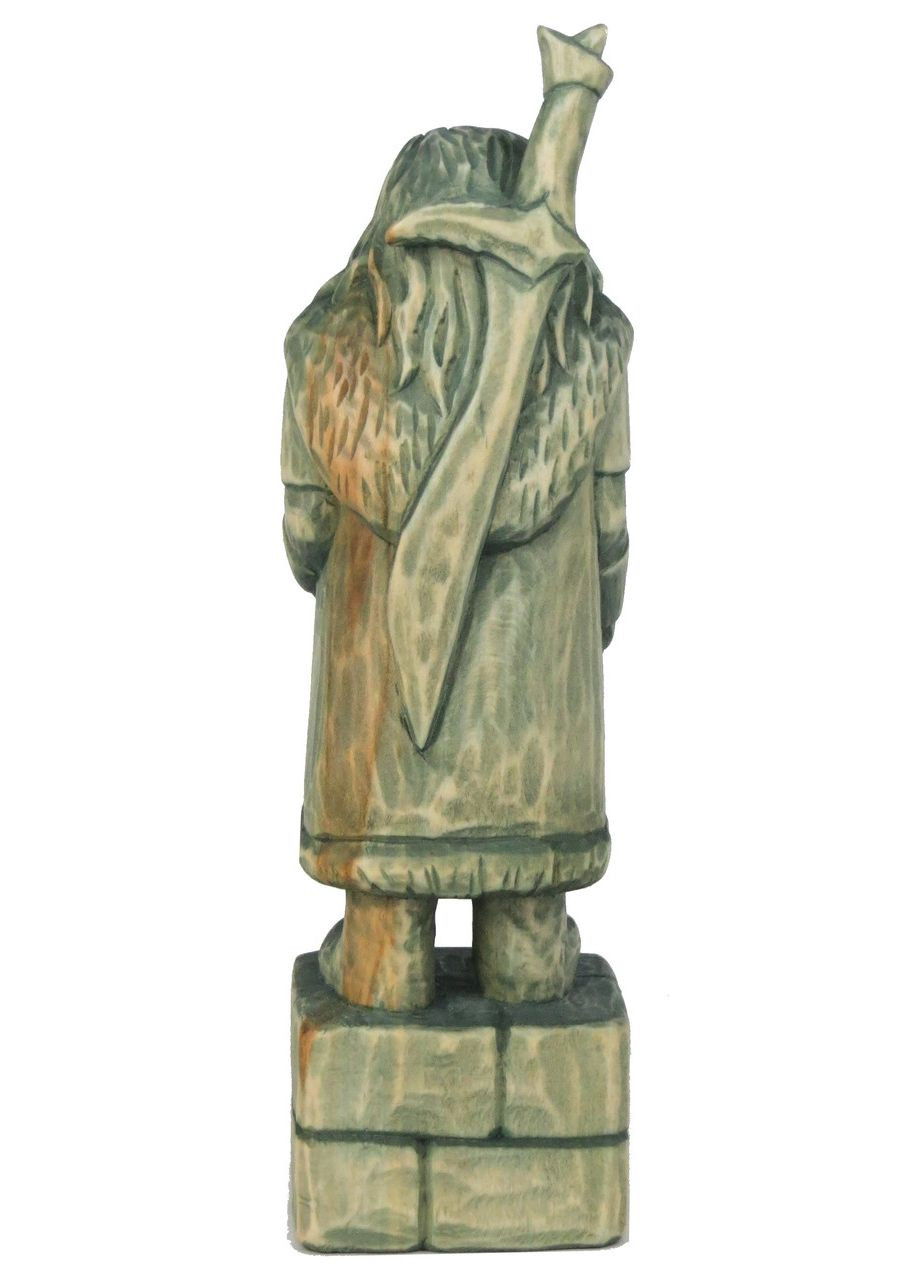 Гном Торин Дубощит из к/ф Хоббит деревяная статуэтка ручной работы No Brand (361156744)