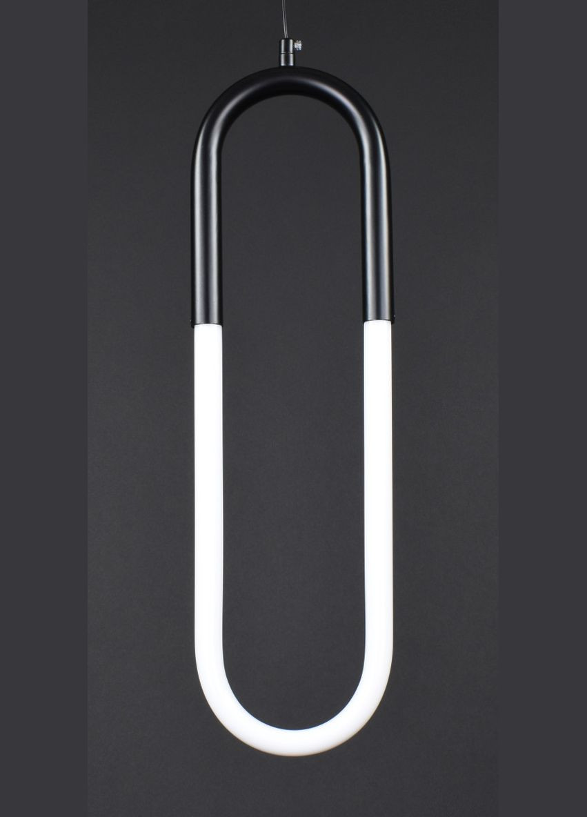 Люстра світлодіодна підвісна LED світильник для квартири на стелю лед 28179 Чорний 55-160х15х10 см. Sunnysky (364762869)