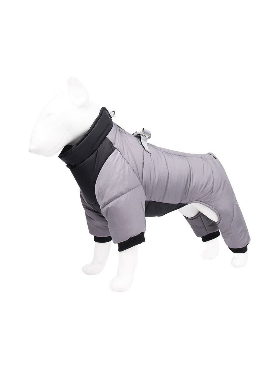 Синтепоновый комбинезон для собак Pet Style "DuoMM" Серый S No Brand - (323233802)