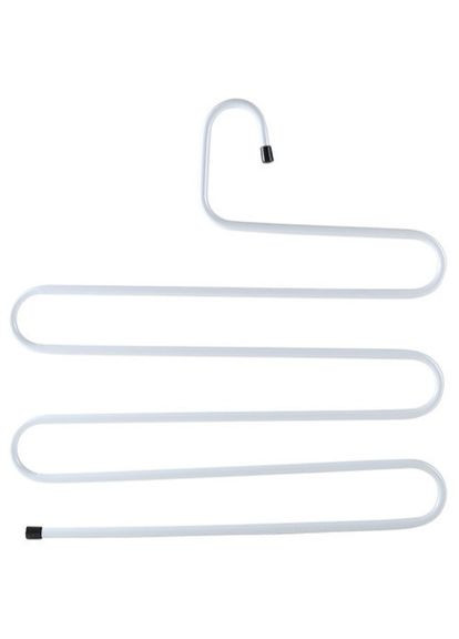 S-подібний металевий вішак для одягу 28,5 см х 35 см Білий No Brand (371367015)