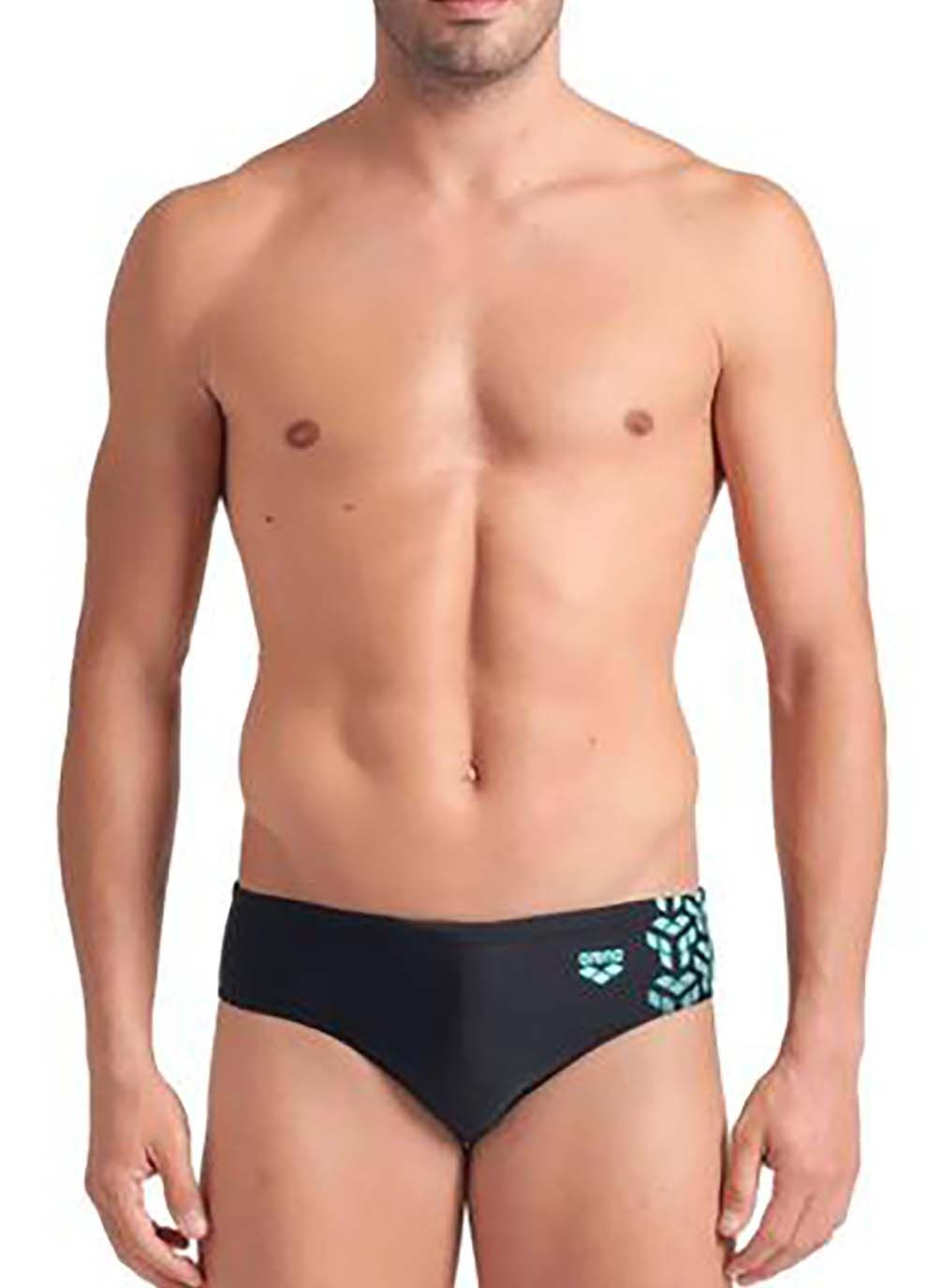Мужские черные плавки-слипы kikko v swim briefs черный Arena