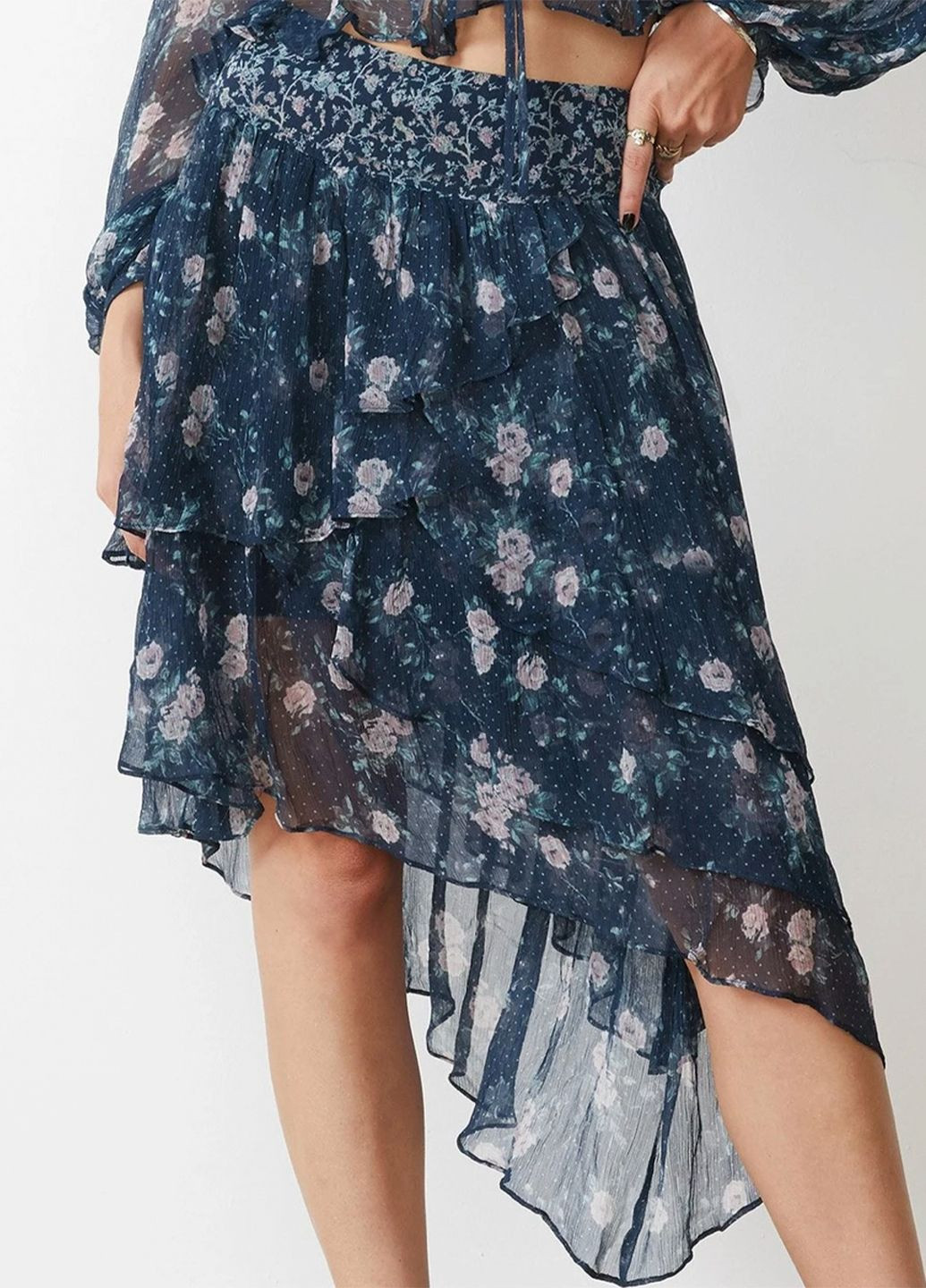 Жіночий шифоновий костюм блузка і спідниця Stevie May (329945548)