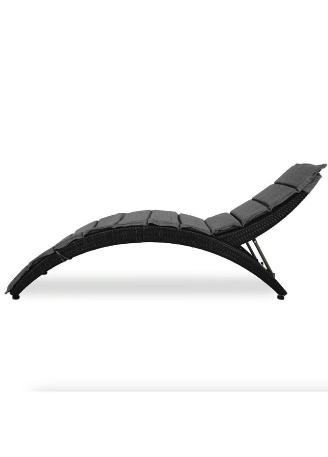 Садовый шезлонг Ciampino черно/графитовый Di Volio (316605784)
