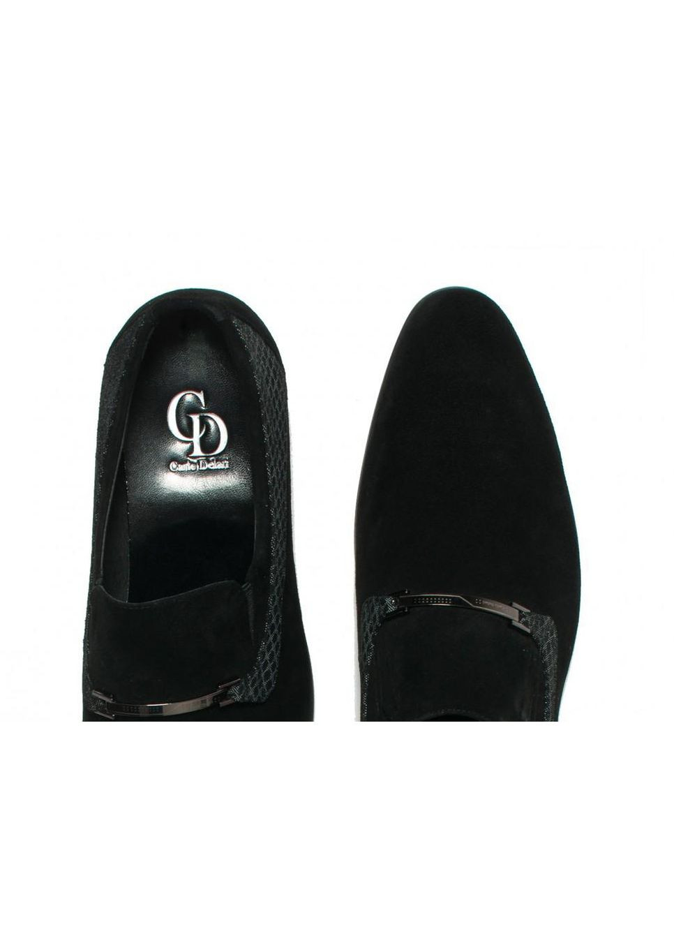 Черные туфли 7141288 42 цвет черный Carlo Delari