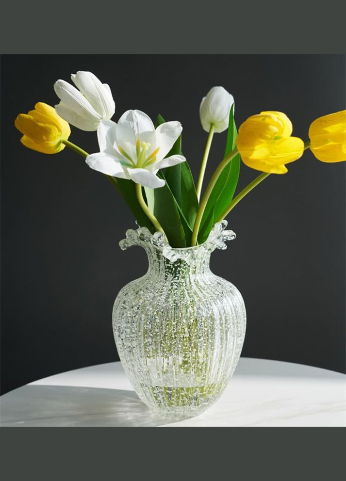 Стеклянная светящаяся в темноте ваза для цветов, Avatar 21см More (300522963)