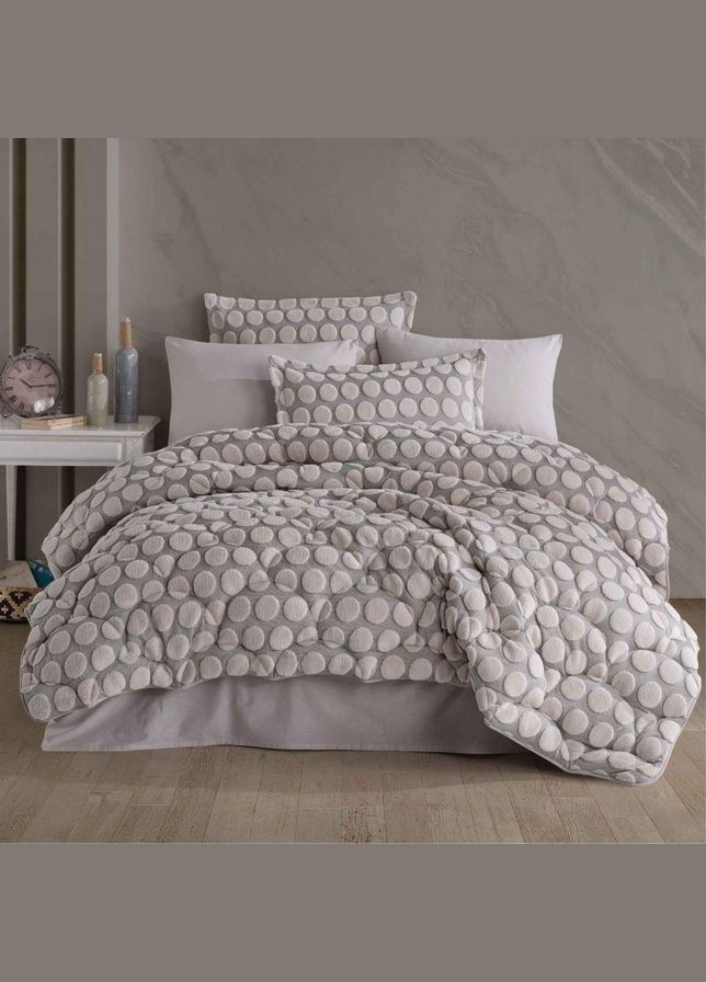 Комплект постельного белья с одеялом Wellsoft полуторный Perle Ekru Clasy (318387502)