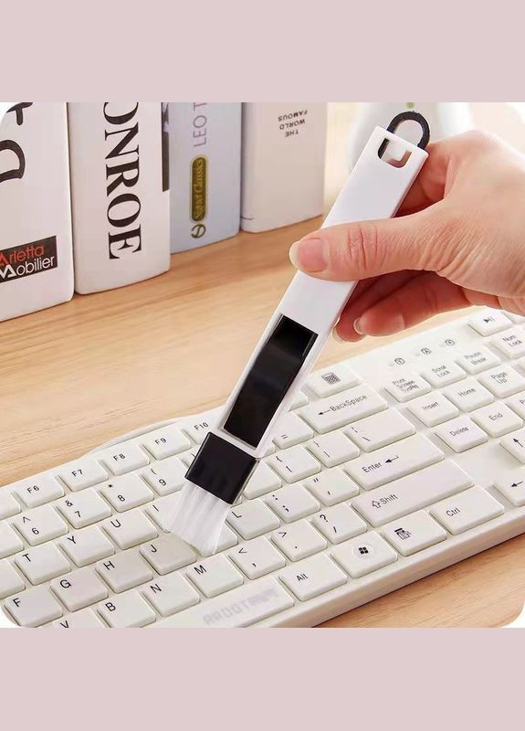 Універсальна щіточка для чищення пазів вікон, клавіатури та важкодоступних місць синя (NR0089_2) NN (317285931)