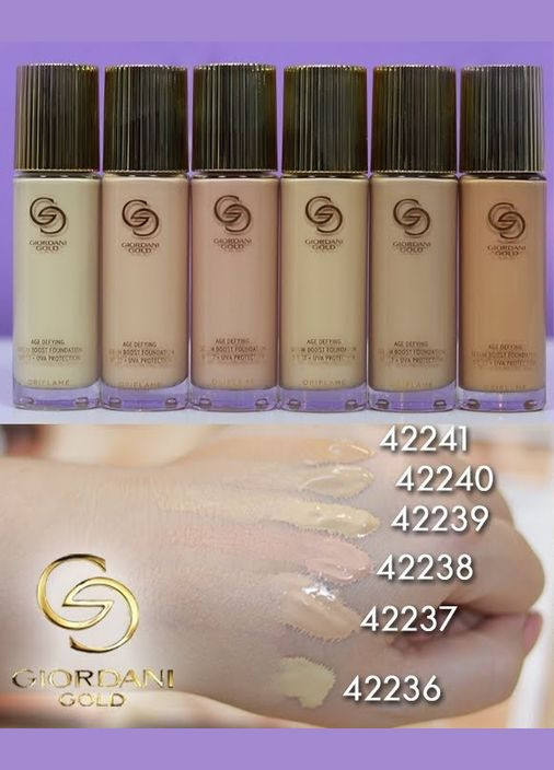 Антивікова тональна основа giordani gold код 42240 слонова кістка оріфлейм Oriflame (370955454)
