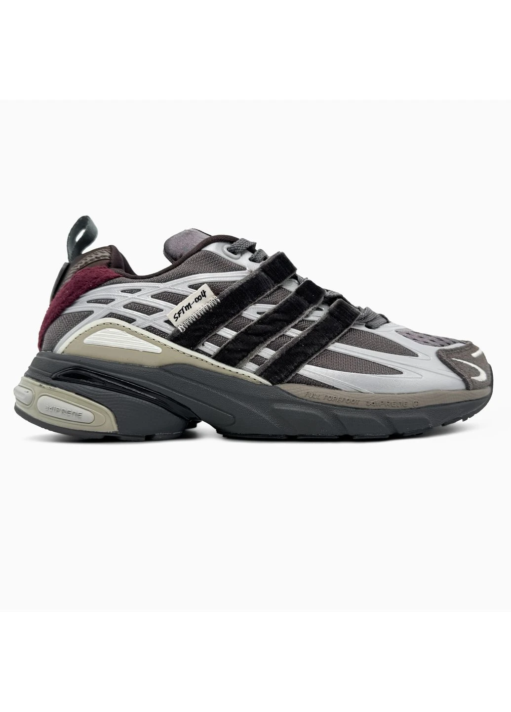 Коричневые летние кроссовки adidas adistar coushion x s.f.t.m. brown адидас адистар No Brand