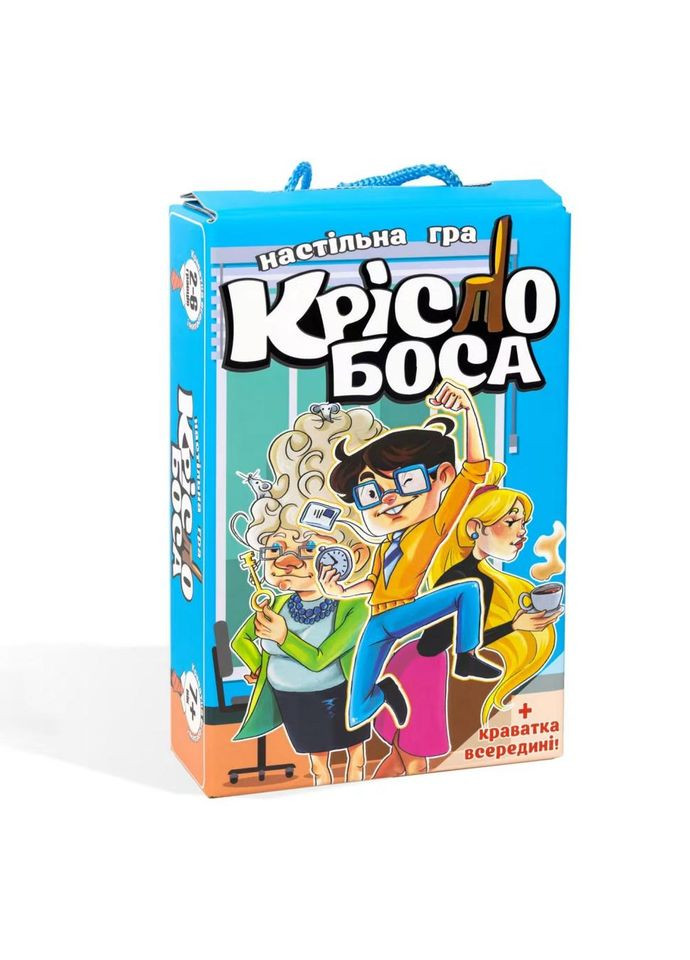 Настільна дитяча гра «Крісло боса» 30387 українською мовою No Brand (330603849)