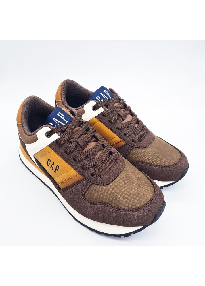 Коричневі кросівки (р) нубук 0-2-2-gpm-521305 Gap