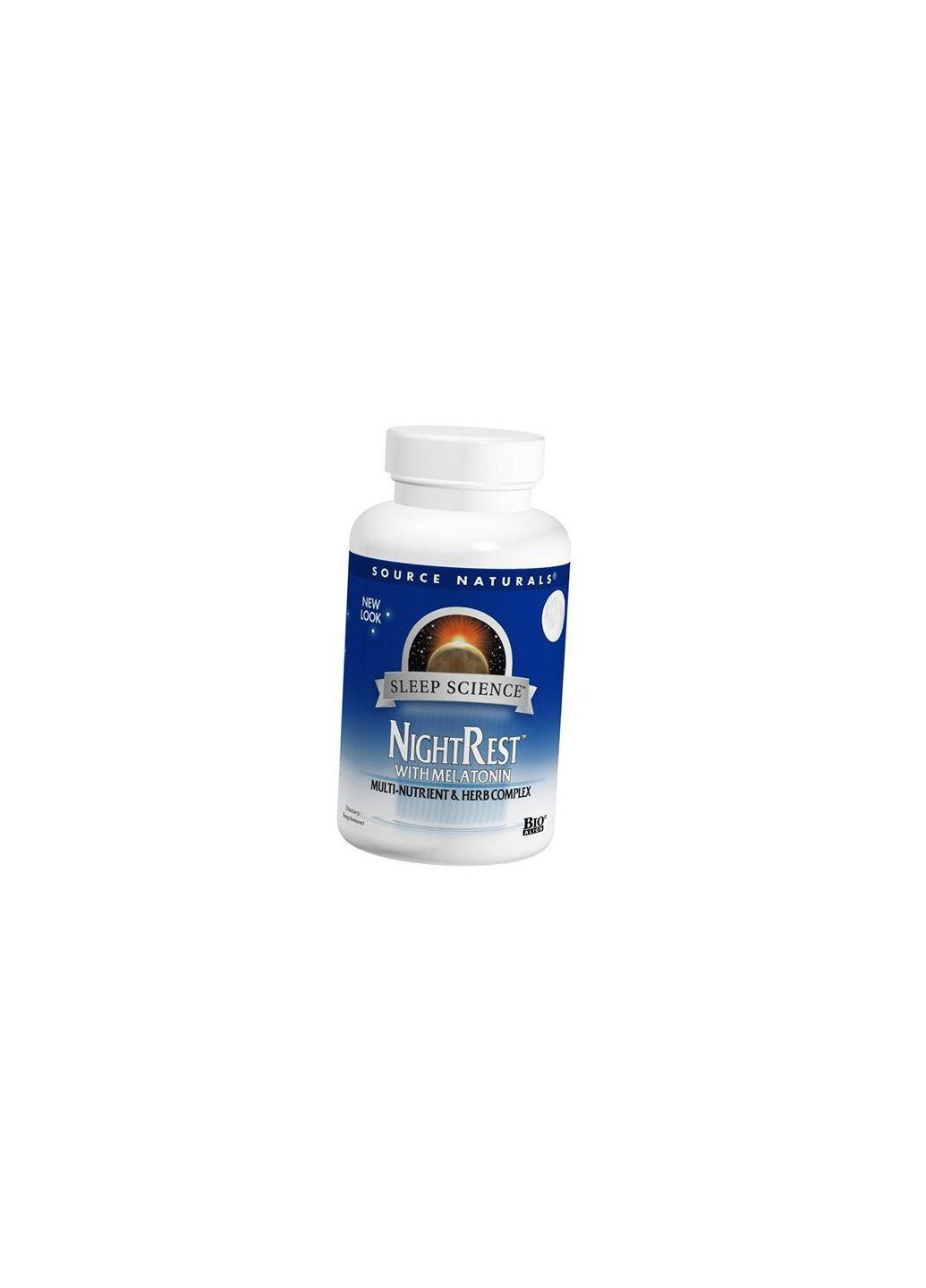 Мелатонін для сну, NightRest with Melatonin, 50таб (72355026) Source Naturals (304530706)