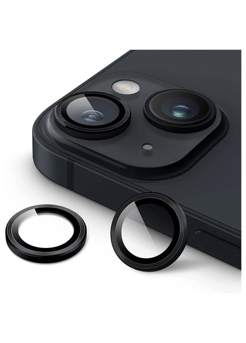 Окремі лінзи на камеру для 14 / 14+ захисне скло AR + AF айфон комплект 2 шт camera lens Black / No Brand (369137089)