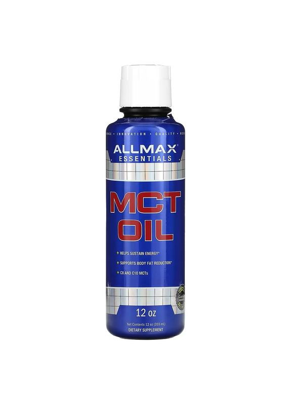 Олія МСТ AllMax Essentials MCT Oil 355 ml ALLMAX Nutrition (282744824)