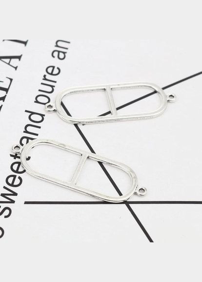 Конектор Рамка під заливку епоксидної смоли таблетка Сталистий 45 мм х 16 мм Finding (316248431)