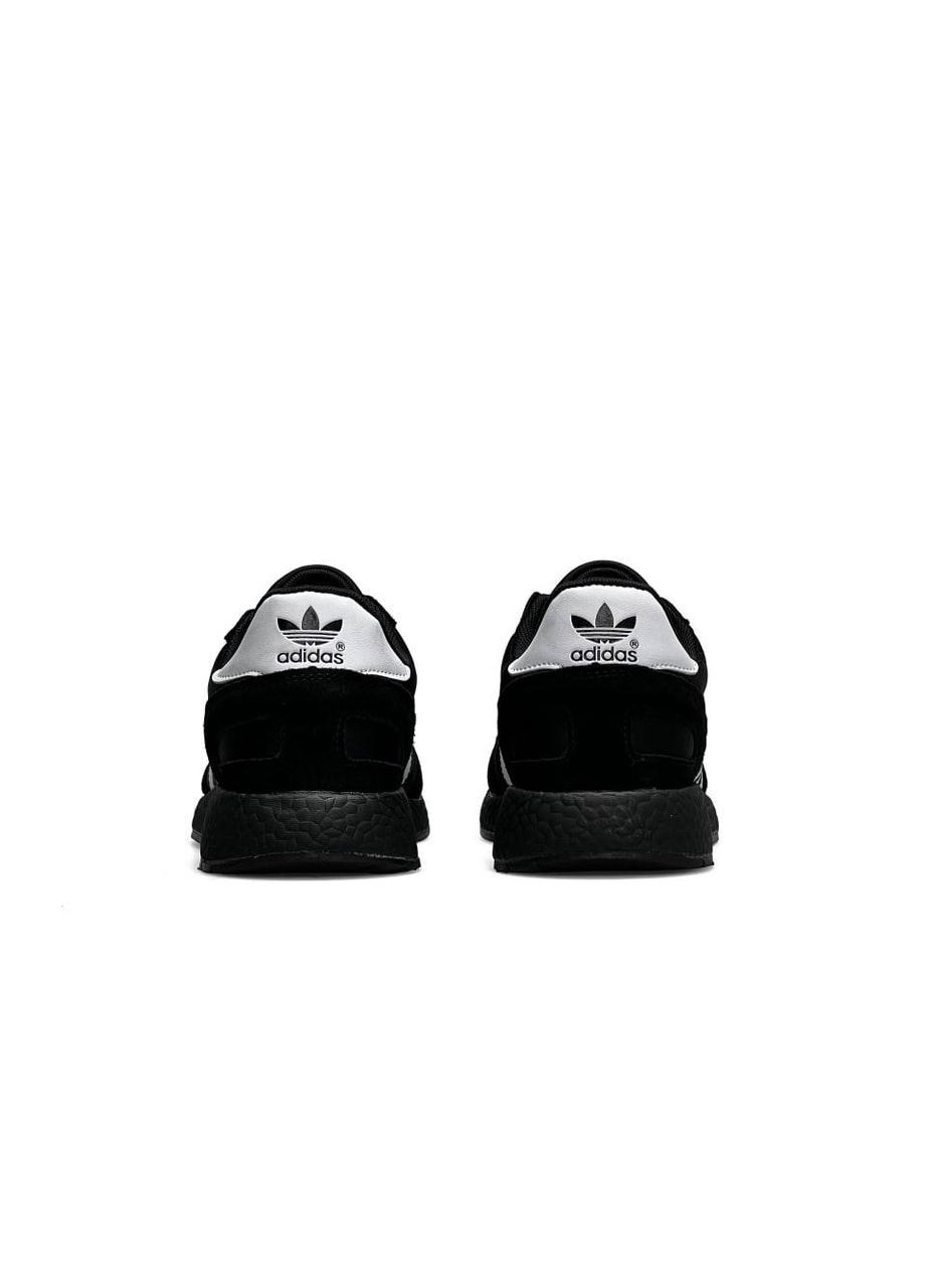Чорні Осінні кросівки чоловічі, вьетнам adidas Originals Iniki Total Black White