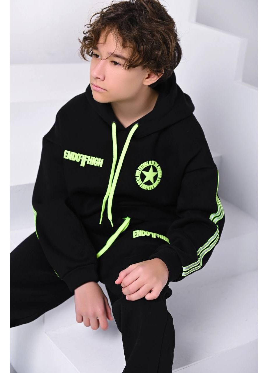 Підлітковий костюм трійка зі світловідбивними стрічками ЗАМІРИ В ОПИСІ DK/DL Мода без кордонів (369529762)