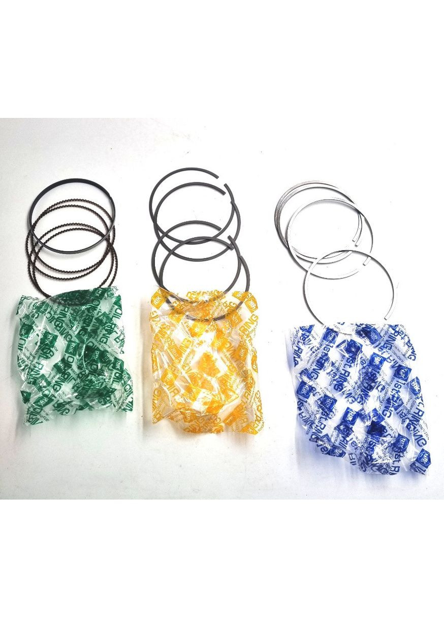 Поршневі кільця стандарт 20065STD, Mitsubishi VI, Lancer X 2004-2008 OEM 1110C722 Riken Colt (345741112)