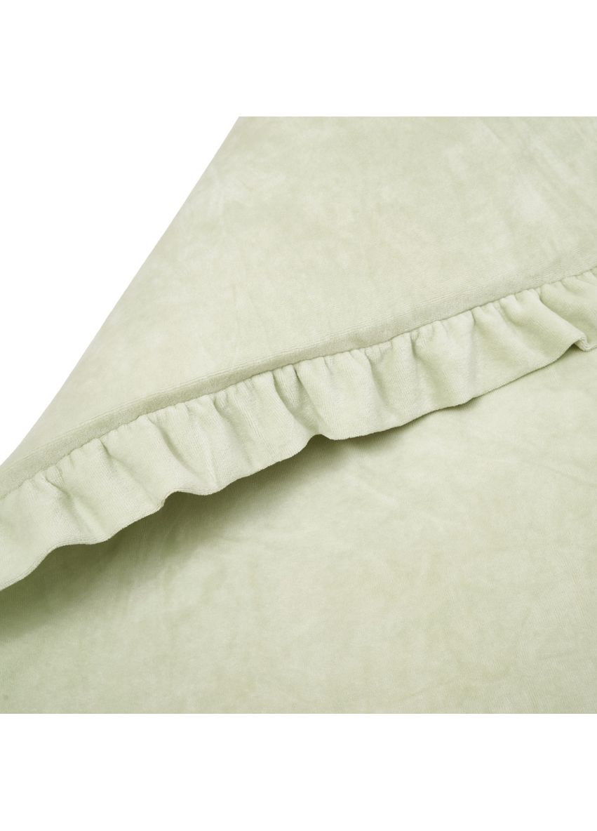 Килимок з рюшкою, велюр, 110х90 см, оливковий () Twins 5000-KTLW-207 (355313856)