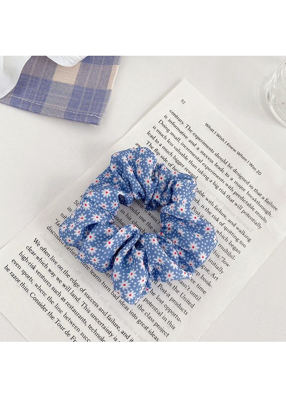 Резинка для волос 4 см Синий (AN0103182) ANbeauty (363554727)