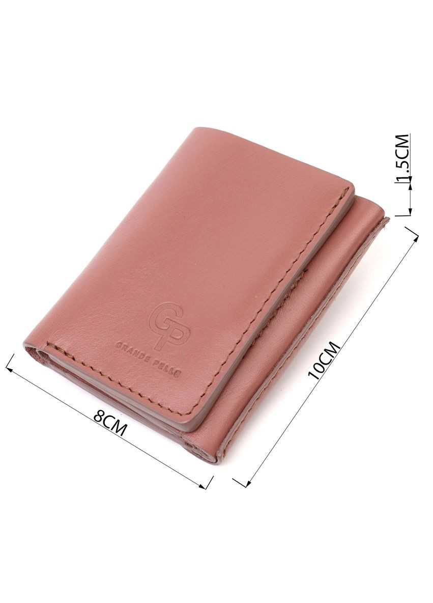 Жіноче портмоне з монетницею на магніт три пудрові складання (sku_16784) No Brand (328218307)