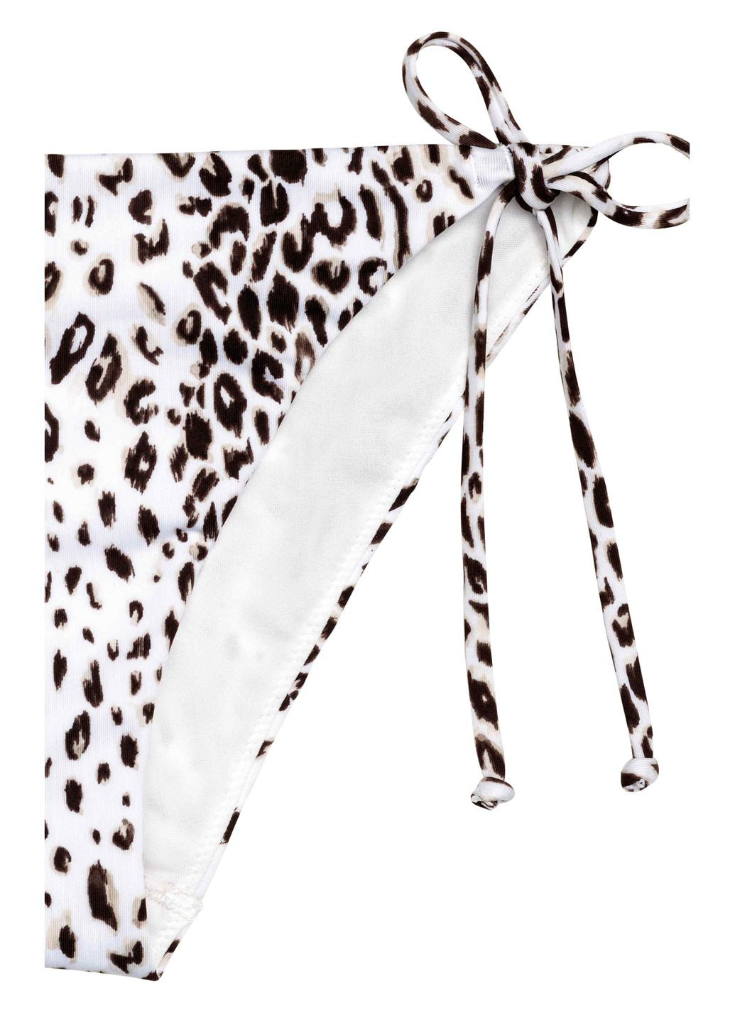 Белые купальные трусики-плавки,белый в черно-серые узоры, H&M