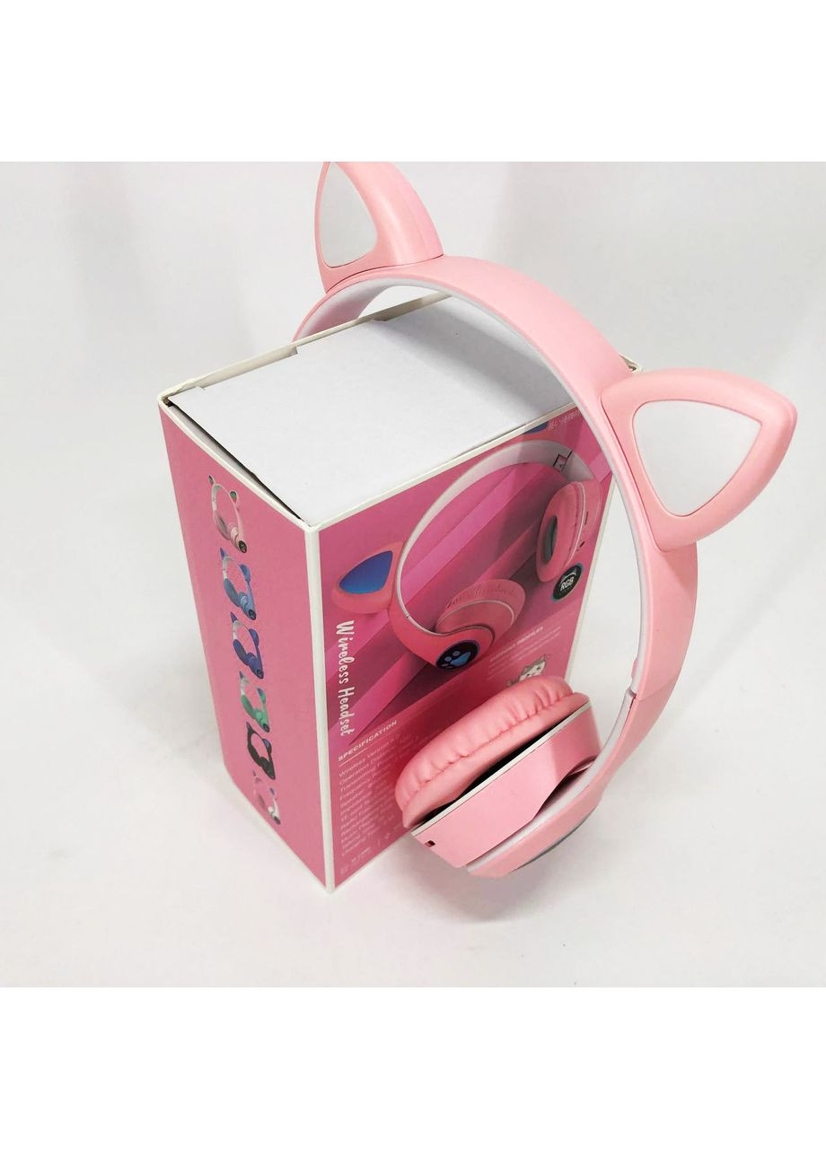 Навушники бездротові дитячі з вушками якісні Cat VZV 23M, Мультяшні навушники з котячими вушками HP-24 No Brand (361375708)