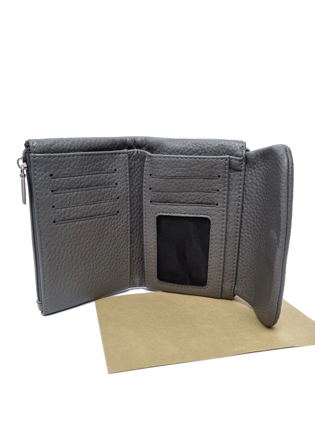 Женский маленький кошелек искусственная кожа SZ-309B grey Canevo (376389642)