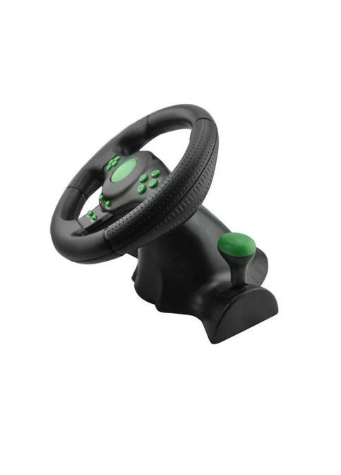 Ігрове кермо з педалями та коробкою передач для PS3/PS2/PC 3в1 No Brand (360531893)